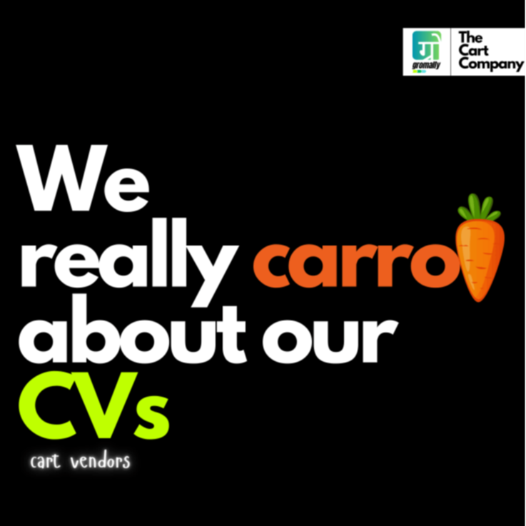 we really carrot about our CVs